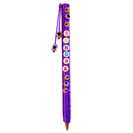 Bolígrafo Ojo Turco Morado
