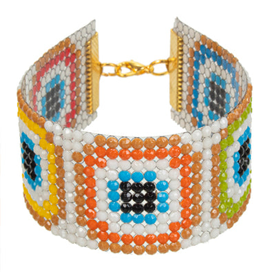 Fantasías Miguel Clave:IP2298 Brazalete Ojo Colores