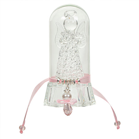Pulsera Rosa Con Ángel