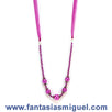 Fantasías Miguel Clave:IP1999 Pulsera Morada Con Plata