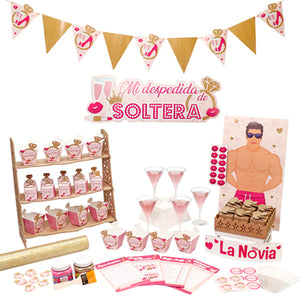 Kit Mesa De Dulces Despedida De Soltera Rosa