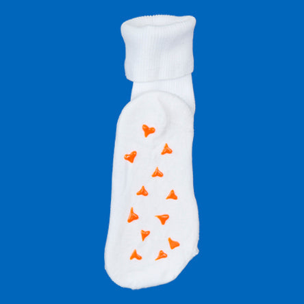 Calcetines Con Corazoncitos De Pintura Textil