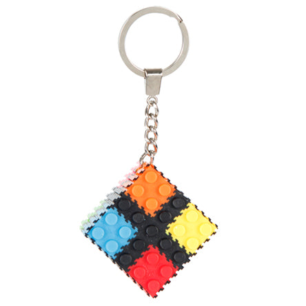 Llavero Con Blocks 3d