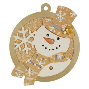 Esfera Muñeco De Nieve