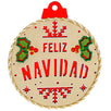 Fantasías Miguel Clave:JD245 Esfera Feliz Navidad Oro