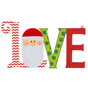 Letrero Love Santa