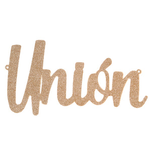 Letrerero Union Champaña