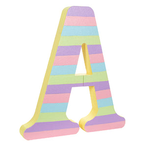 Adorno Letra Multicolor