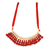 Fantasías Miguel Clave:JO1268 Collar Rojo / Oro