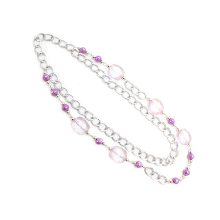 Collar Lavanda C/ Cadena