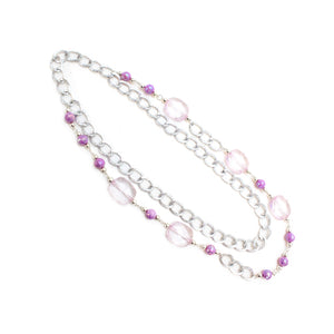 Collar Lavanda C/ Cadena