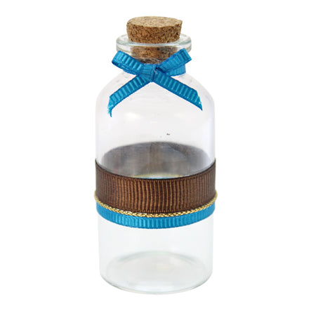 Botella P/Agua Bendita Azul-Café, Proyecto