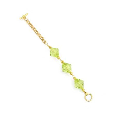 Fantasías Miguel Clave:JO1491 Pulsera Oro-Verde Limón