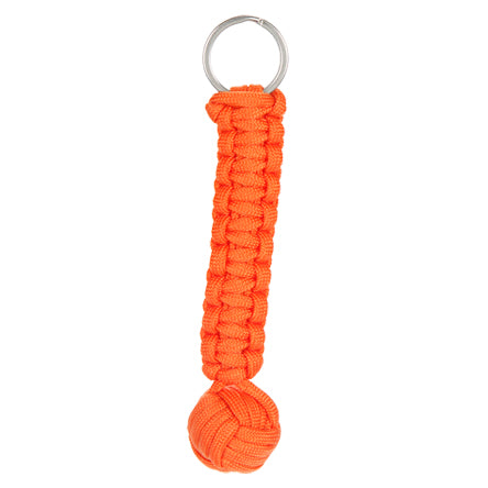 Llavero Tejido Puño De Mono Naranja