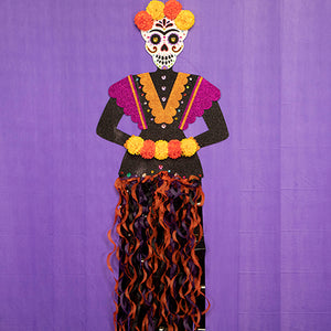 Catrina Colorida De Flores