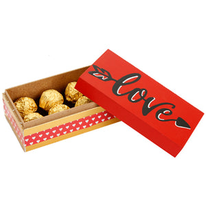 Caja Love Chocolates