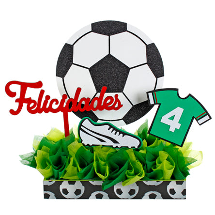 Mantel Rectangular Futbol Pelota Mesa Decoracion Cumpleaños