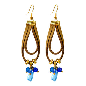 Aretes Gamusa Con Cuentas Surtidas