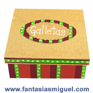 Caja De Regalo Decorado Con Listón De Navidad