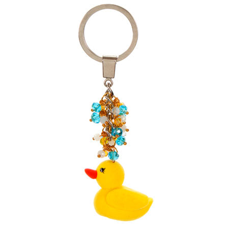 Llavero De Patito Con Cristales