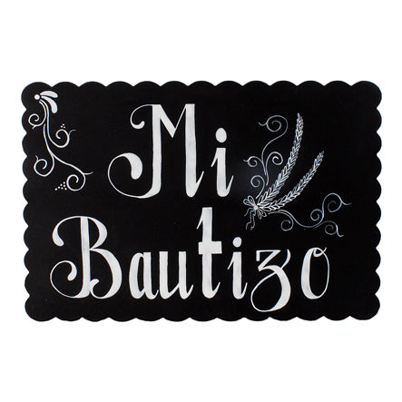 Pizarrón Mi Bautizo