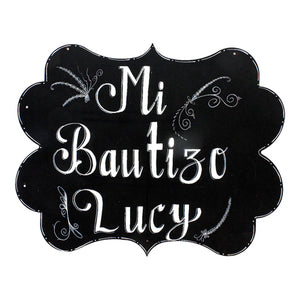 Letrero Para Bautizo