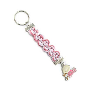 Llavero Con Baby Rosa
