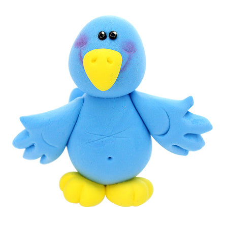 Pájaro Azul Divertido Fomi Moldeable