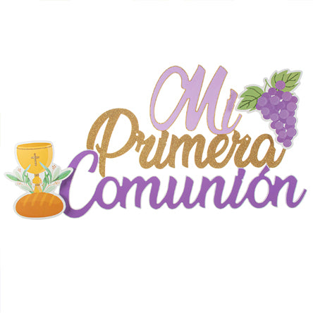 Letrero Primera Comunión