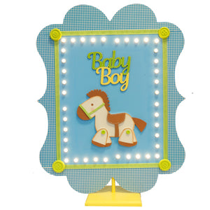 Pizarrón Con Caballito Baby
