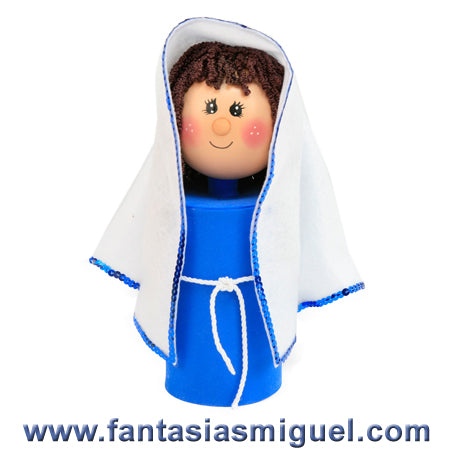 Adorno Virgen Maria Para Nacimiento