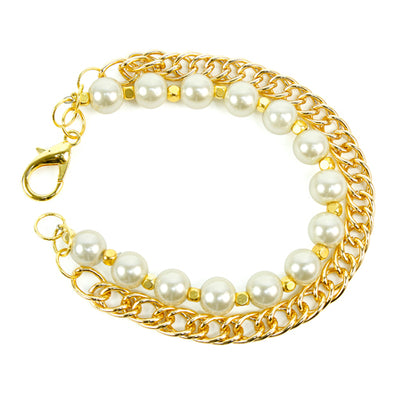 Fantasías Miguel Clave:ML1173 Pulsera Marfil Oro