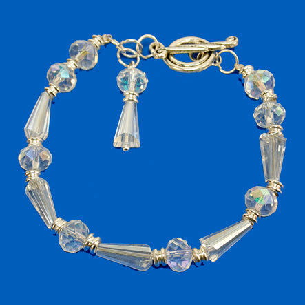 Pulsera Blanco Plata