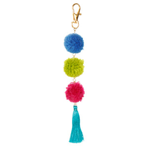 Colgante Para Mochila Pom Poms