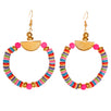 Fantasías Miguel Clave:ML2532 Aretes Redondos Multicolor