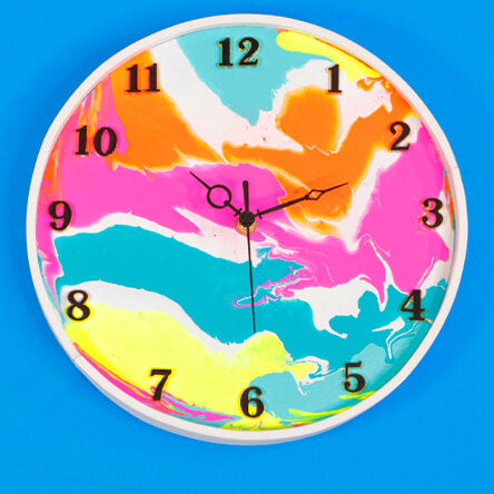Reloj Marmoleado