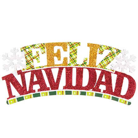 Letrero Feliz Navidad Con Piedras