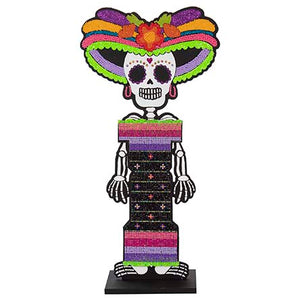 Catrina Creando Con Brillantes Y Diamantina