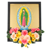 Fantasías Miguel Clave:ML2846 Altar Virgen Con Flores