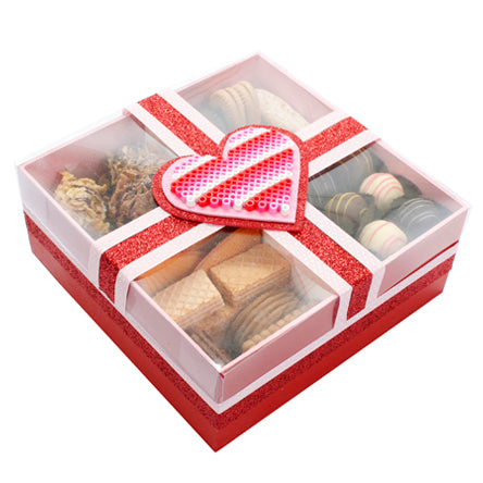 Caja Roja Con Corazón