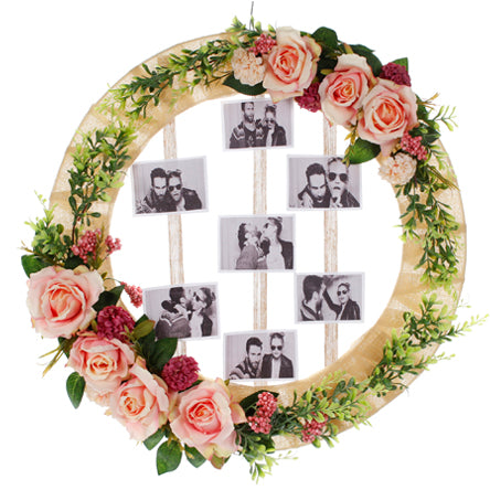 Aro Con Flores Y Fotos