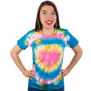 Playera Tye Die Con Corazón