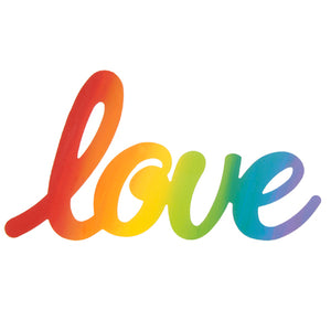 Letrero Love Pride