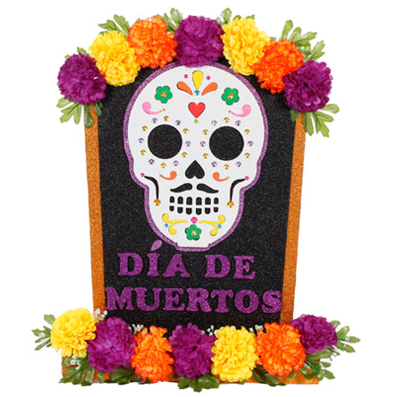 Calaveras Mdf, Adorno Día De Muertos Halloween