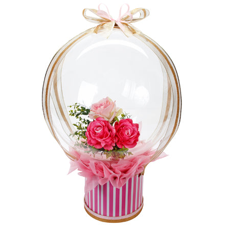 Adorno Globo Con Rosas