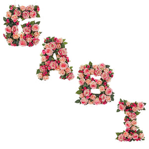 Letras Con Flores