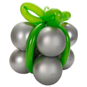 Globo Regalo Plata/Verde