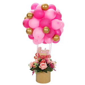 Globo Aerostático Con Flores