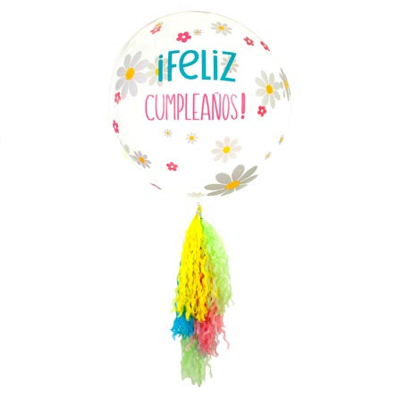 Globo Feliz Cumple Margaritas