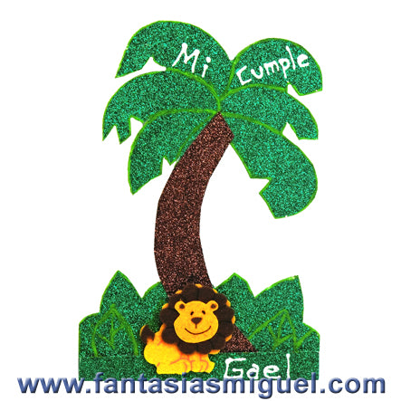 Invitación Fiesta Infantil Selva